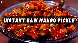 Instant Raw Mango Pickle | Veg Wonderland #stopcraving #startmaking #vegwonderland