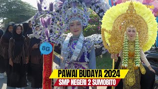 Pawai Budaya 2024 !! SMP Negeri 2 Sumobito Jombang