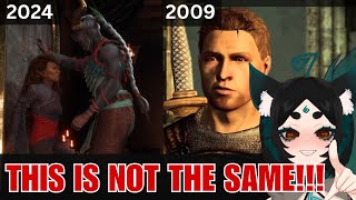 The difference in Dragon Age Origins and Veilguard / Reaction