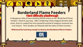 Stick war: legacy new bonus campaign 5 the Borderland Flame Feeders Hard difficulty playthrough