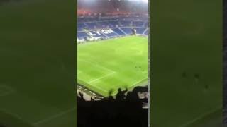 Olympique Lyonnais - Juventus 0-1 Settore Ospiti SONO UN ULTRAS BIANCONERO 18/10/2016