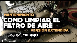 Cómo limpiar el filtro de aire VERSION EXTENDIDA