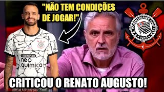 ⚫⚪ EITA, O COMENTARISTA FÁBIO SORMANI DISPARA CONTRA RENATO AUGUSTO!