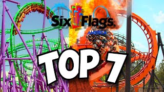 Top 7 Roller Coasters at Six Flags America (2024)