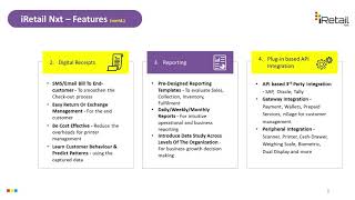 How Retailers can reduce business cost using iRetail Nxt - A web based Point-of-Sale Solution