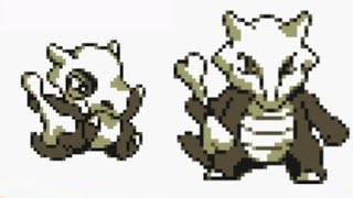 Cubone Marowak gbc evol Yellow Evolucion Evolution Ending nes Pokemon Games Pocket Monsters weezing