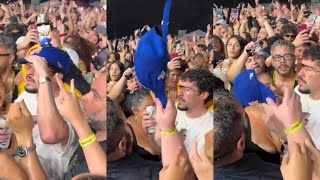 Bad Bunny Casi Pelea Con Un Fanático En Pleno Concierto Porque Le Robó Su Gorra