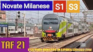 L'ULTIMO TAF LENORD - TAF 21 TRANSITA A NOVATE MILANESE