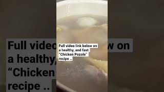 Fastest and easiest way to eat pozole full video in link below #mexicana #mexicanfood #momlife