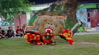 SOLAH PEMBARONG REOG PONOROGO GALUH SURYO HONGGOLONO TOSANAN KAUMAN#pembarong #dadakmerak