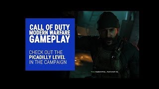 Call of Duty Modern Warfare: London - Picadilly Campaign Gameplay Playthrough