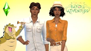 Tiana And Naveen [Tiana's Bayou Adventure] : Create a sim I Sims 4