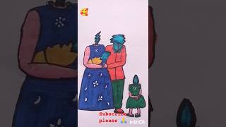 cute couple /caring and butiful couple/caring Mother and father#shortvideo /short/youtubeshort #art🥰