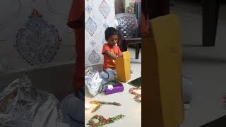 #Surprise Gift #5th birthday celebrations #youtube #shorts