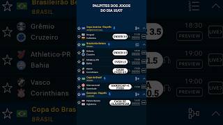 PALPITES DOS JOGOS DO DIA 10/07 💸🙏 #futebol #apostas #tips #eurocopa #copaamerica