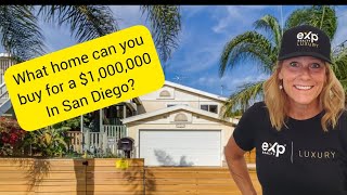 What can you buy for $1 Million in San Diego near downtown? #realestate #exprealty #house