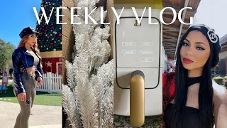 WEEKLY VLOG | EARLY CHRISTMAS GIFT, FALL HAIR & SHOOTS, CLEAN WITH ME + CHIT CHAT TEST