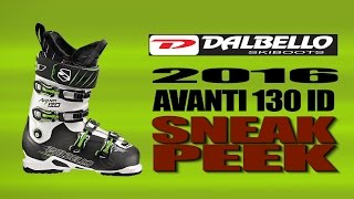 2016 Dalbello Avanti 130 Ski Boot Sneak Peek