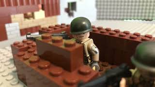 saving pvt ryan in lego (ww2 stop motion)