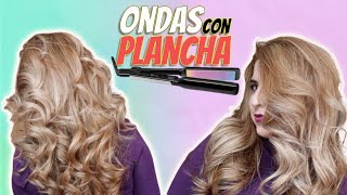 Como Ondular El Cabello Con Plancha ❤️ + Tips De Cuidado 🥰|| Scarleths Beauty Box