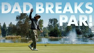 Dad Breaks Par at Age 78! @ Alhambra Golf Course (4K)