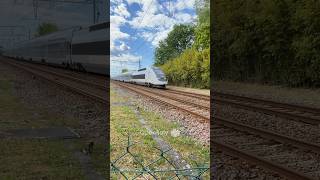 [04/2024] - Passage Du TGV Euroduplex Océane Numéro 842 au PN de Peyrouton