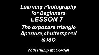 Lesson 7 photography for beginners