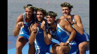 Lorenzo Porzio: Olimpiadi di Atene 2004. Batteria di qualificazione, "Quattro Senza". Canottaggio.