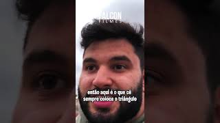 Botamos um TRIÂNGULO na RUA! #renanfalcao  #falcon #humor  #fy #viralvideo