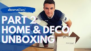 Lustre moderne si decoratiuni speciale pentru casa | Unboxing Vivre Part 2