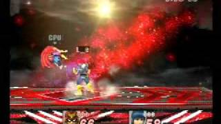 Brawl+ - Link_enfant (Melee Falcon) vs CPU9 (Kefka Marth)