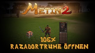 105x Razador-Truhen Opening! [Metin2 Teutonia]