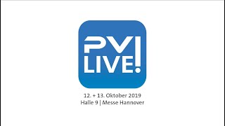 Die Highlights der PV LIVE! 2019