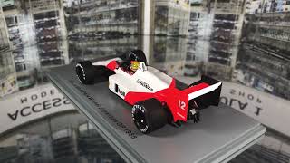 Spark 1/43 Ayrton Senna McLaren MP4/4 Honda 1st Japanese GP 1988