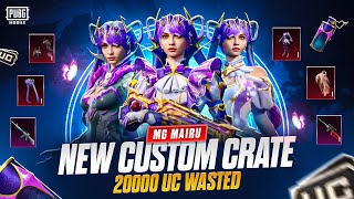 New Custom Crate Opening Pubg Mobile | MG MAIRU