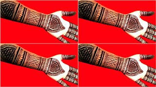 Mehndi designs front hand simple|Mehndi design full hand simple|Mehndi ka design|Fronthand mehndi