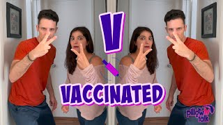 V for Vaccinated | Pillow Talk TV comedy #shorts