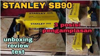 belt sander stanley sb90 , bisa 3 posisi