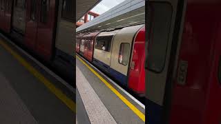 Central Line trains in startfoerd station