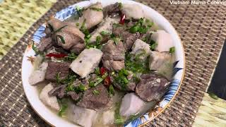 Vietnam Mama Cooking/ vịt om sấu món ăn của người Hà Nội/ duck stewed with star fruit delicious dish