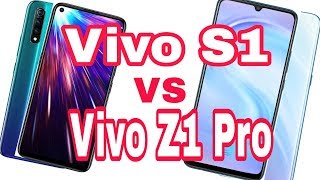 Vivo S1 VS Vivo Z1 Pro speed test and camera comparison / Krrish tech