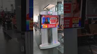 Inside Kempegowda International Airport Shopping Food court