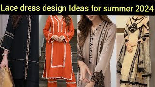 lace dress design ideas for summer 2024 | lace dress ideas for girls| Zony clothing ideas