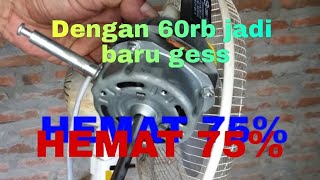 Tutorial mengganti dinamo kipas angin/standfun hemat 75%#tutorial#servicefun#dinamofun#platsaudio