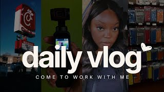 VLOG | COME TO WORK WITH ME | Dominique Imani