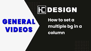 How to set a multiple bg in a column