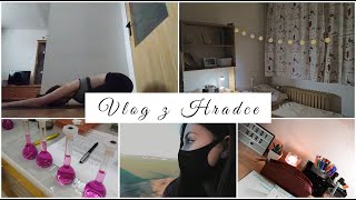 Vlog z Hradce - koleje, prezenční výuka, inspirace na cvičení, nepovedená zkouška(?!?)