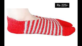 Hand Knitted Woolen Socks for Women | Riya Garments