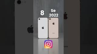 iPhone 8 den inanılmaz Instagram Performansı | iPhone SE Karşılaştırma #shorts