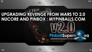 Pinball Tech and Repair #29 : Updating Revenge From Mars to 2.0 : Nucore and Pinbox